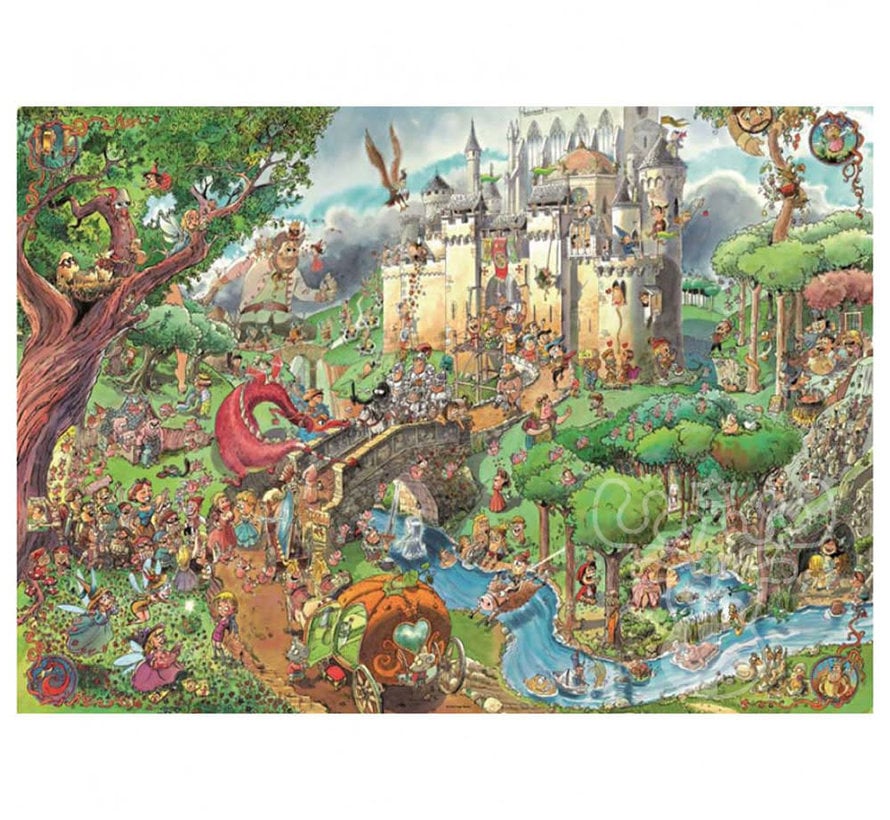 Heye Fairy Tales Puzzle 1500pcs Triangle Box