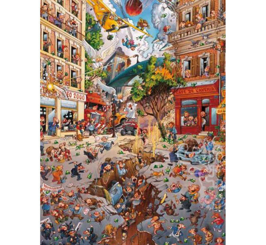 Heye Apocalypse Puzzle 2000pcs Triangle Box RETIRED