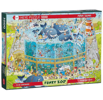 Heye Heye Funky Zoo: Ocean Habitat Puzzle 1000pcs