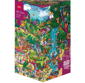 Heye Heye Wonderwoods Puzzle 1500pcs Triangle Box