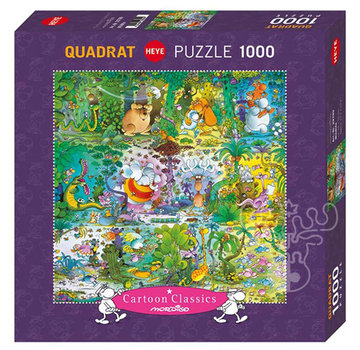 Heye Heye Cartoon Classics Wildlife Puzzle 1000pcs*