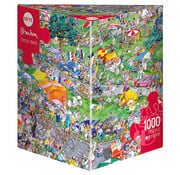 Heye Heye Cycle Race Puzzle 1000pcs Triangle Box