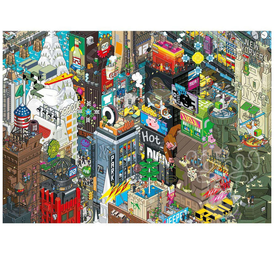 Heye Pixorama New York Quest Puzzle 1000pcs