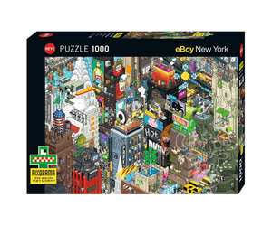 Heye New York Quest Puzzle 1000pcs - Puzzles Canada