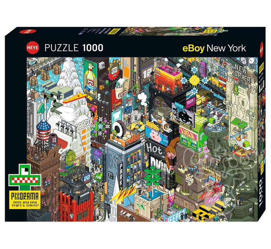 Heye Pixorama New York Quest Puzzle 1000pcs