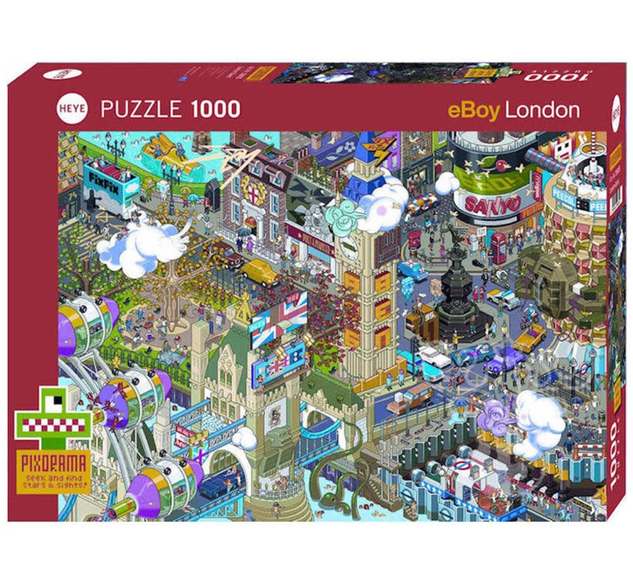 Heye Pixorama London Quest Puzzle 1000pcs