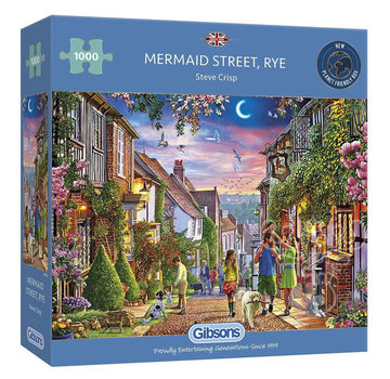 Gibsons Gibsons Mermaid Street, Rye Puzzle 1000pcs