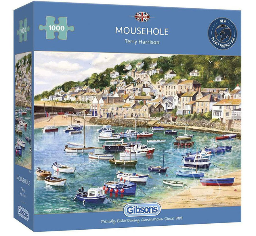 Gibsons Mousehole Puzzle 1000pcs