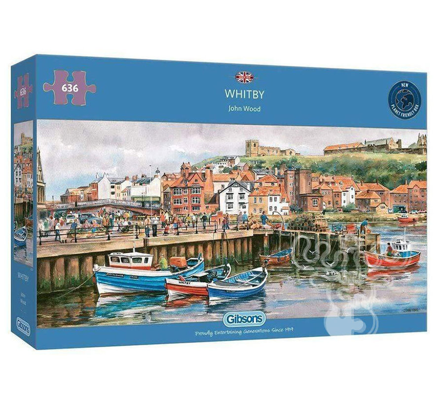 Gibsons Whitby Harbour Puzzle 636pcs