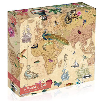Gibsons Gibsons A World of Life Puzzle 1000pcs RETIRED