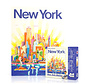 New York Puzzle Co. American Airlines: NYC Skyline Mini Puzzle 100pcs