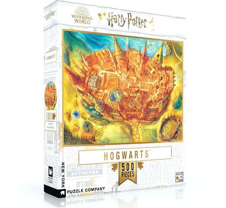 New York Puzzle Co. Harry Potter: Hogwarts Puzzle 500pcs