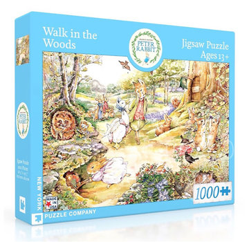 New York Puzzle Company New York Puzzle Co. Peter Rabbit: Walk in the Woods Puzzle 1000pcs