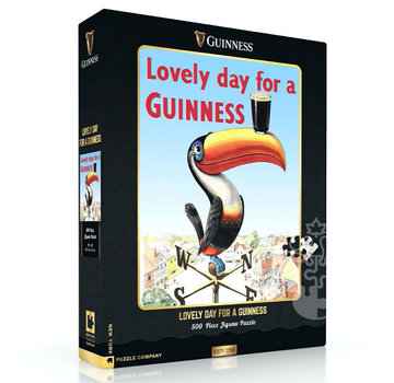 New York Puzzle Company New York Puzzle Co. Guinness: Lovely Day for a Guinness Puzzle 500pcs