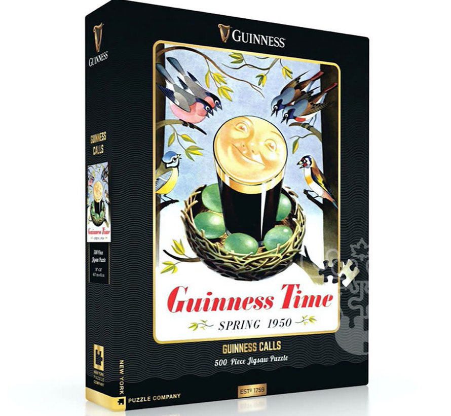 New York Puzzle Co. Guinness: Guinness Calls Puzzle 500pcs