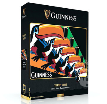 New York Puzzle Company New York Puzzle Co. Guinness: Thirsty Birds Puzzle 1000pcs
