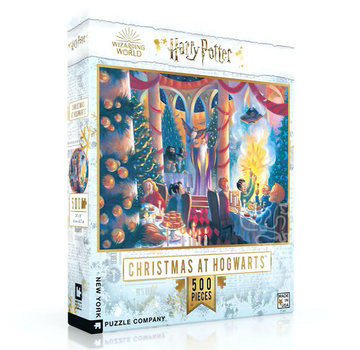 New York Puzzle Company New York Puzzle Co. Harry Potter: Christmas at Hogwarts Puzzle 500pcs*