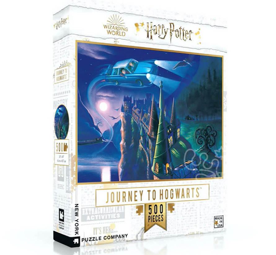 New York Puzzle Co. Harry Potter: Journey to Hogwarts Puzzle 500pcs