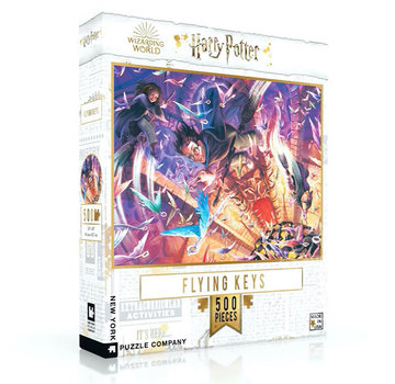 New York Puzzle Company New York Puzzle Co. Harry Potter: Flying Keys Puzzle 500pcs