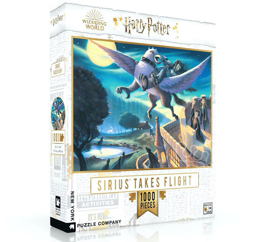New York Puzzle Co. Harry Potter: Sirius Takes Flight Puzzle 1000pcs