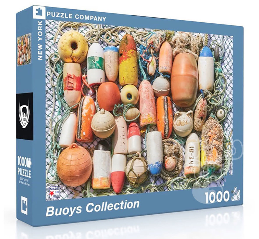 New York Puzzle Co. JGS: Buoys Collection Puzzle 1000pcs