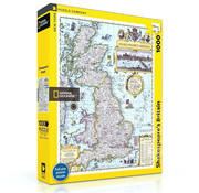New York Puzzle Company New York Puzzle Co. National Geographic: Shakespeare's Britain Puzzle 1000pcs