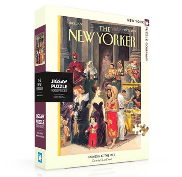 New York Puzzle Company New York Puzzle Co. The New Yorker: Monday at the Met Puzzle 1000pcs*