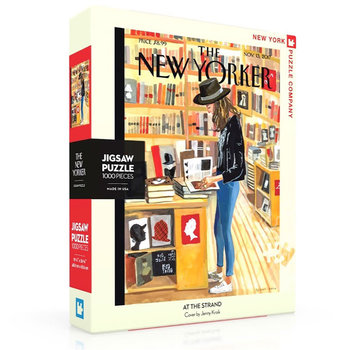 New York Puzzle Company New York Puzzle Co. The New Yorker: At the Strand Puzzle 1000pcs