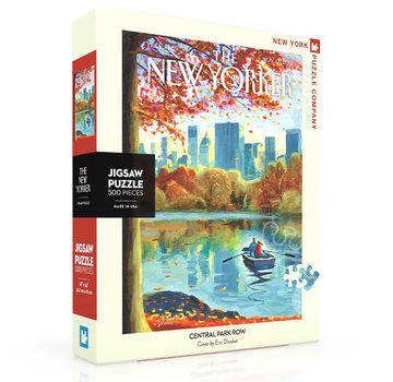 New York Puzzle Company New York Puzzle Co. The New Yorker: Central Park Row Puzzle 500pcs