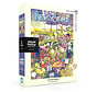 New York Puzzle Co. The New Yorker: Flower Garden Puzzle 1000pcs