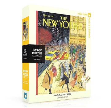 New York Puzzle Company New York Puzzle Co. The New Yorker: A Night at the Opera Puzzle 1000pcs