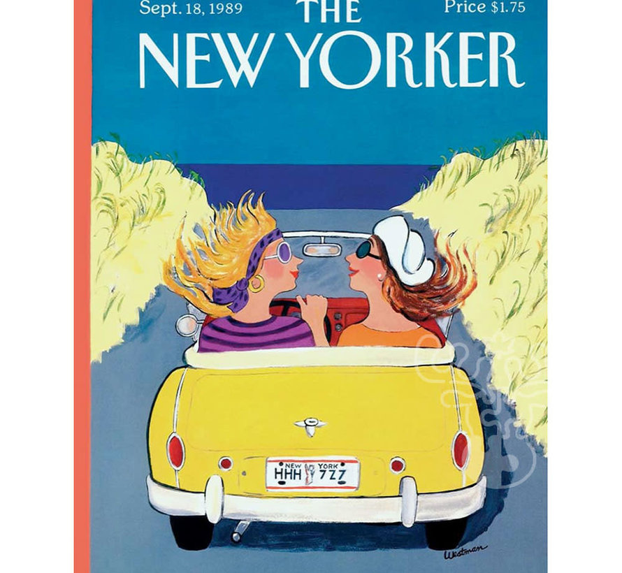 New York Puzzle Co. The New Yorker: Summer Friday Mini Puzzle 100pcs
