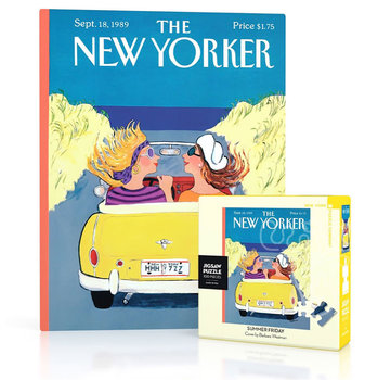 New York Puzzle Company New York Puzzle Co. The New Yorker: Summer Friday Mini Puzzle 100pcs