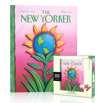 New York Puzzle Company New York Puzzle Co. The New Yorker: Earth Day Mini Puzzle 100pcs