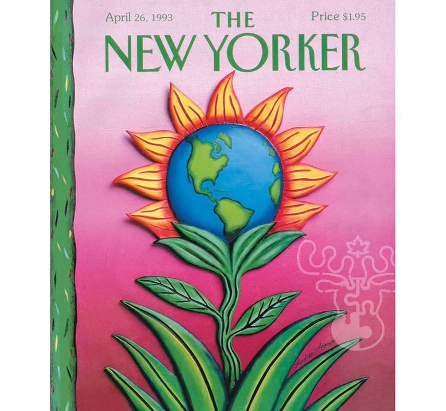 New York Puzzle Co. The New Yorker: Earth Day Mini Puzzle 100pcs