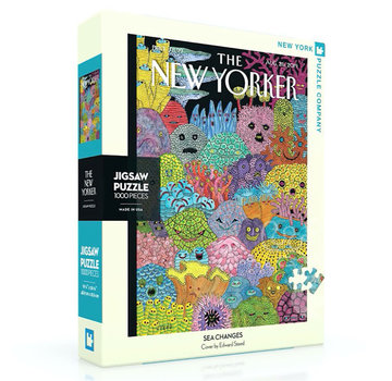 New York Puzzle Company New York Puzzle Co. The New Yorker: Sea Changes Puzzle 1000pcs