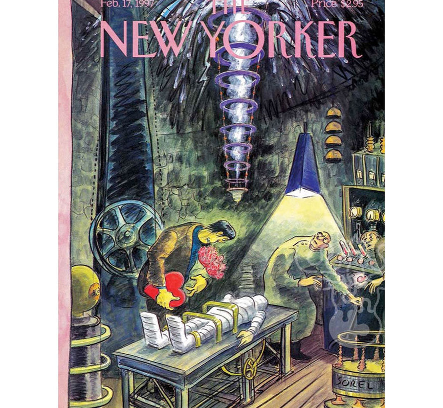 New York Puzzle Co. The New Yorker: Ghouls Rush In Puzzle 1000pcs *