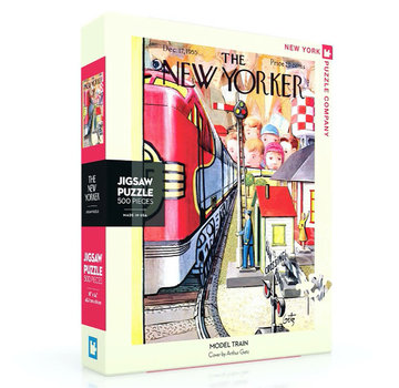 New York Puzzle Company New York Puzzle Co. The New Yorker: Model Trail Puzzle 500pcs