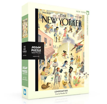 New York Puzzle Company New York Puzzle Co. The New Yorker: Lower East Side Puzzle 1000pcs