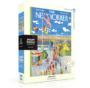 New York Puzzle Company New York Puzzle Co. The New Yorker: Ferry Boat Puzzle 1000pcs