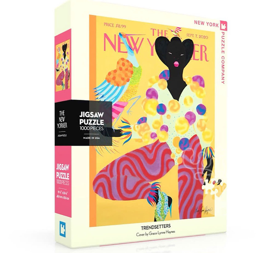 New York Puzzle Co. The New Yorker: Trendsetters Puzzle 1000pcs
