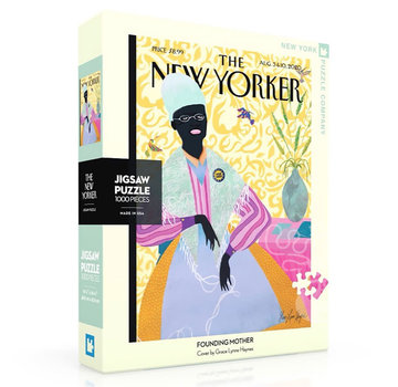 New York Puzzle Company New York Puzzle Co. The New Yorker: Founding Mother Puzzle 1000pcs