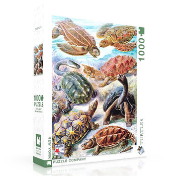 New York Puzzle Company FINAL SALE New York Puzzle Co. Vintage Collection: Turtles Puzzle 1000pcs