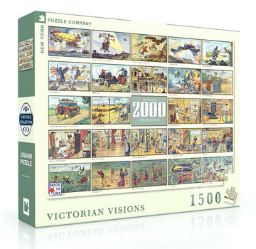 New York Puzzle Company New York Puzzle Co. Vintage Collection: Victorian Visions Puzzle 1500pcs