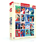 New York Puzzle Co. Paul Thurby: Europe is for Lovers Puzzle 1000pcs