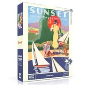 New York Puzzle Company New York Puzzle Co. Sunset: Toy Boats Puzzle 1000pcs