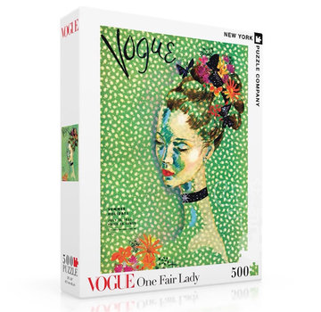New York Puzzle Company New York Puzzle Co. Vogue: One Fair Lady Puzzle 500pcs