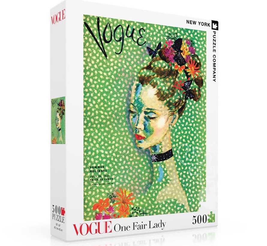 New York Puzzle Co. Vogue: One Fair Lady Puzzle 500pcs