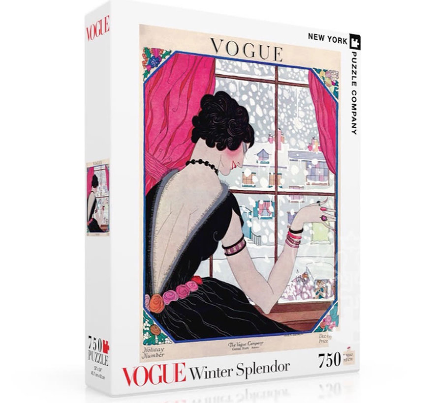 New York Puzzle Co. Vogue: Winter Splendor Puzzle 750pcs