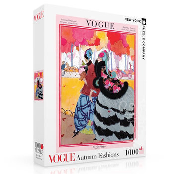 New York Puzzle Company New York Puzzle Co. Vogue: Autumn Fashions Puzzle 1000pcs